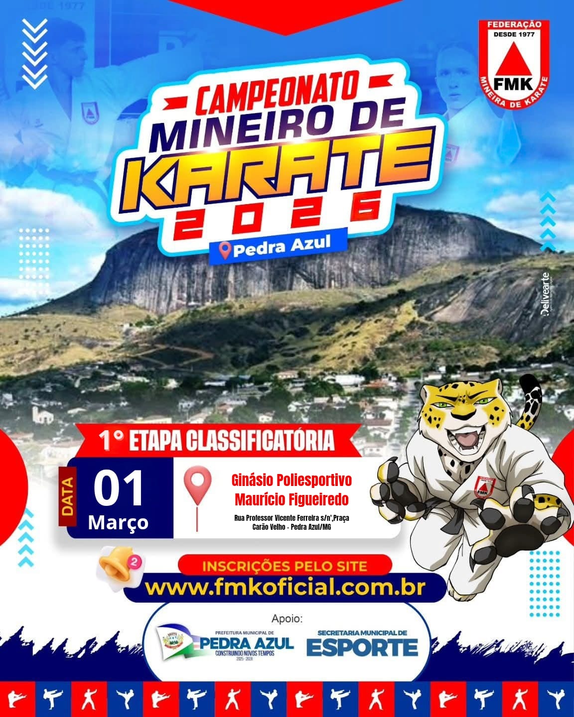 Campeonato karate 2026 - 1ª Etapa Classificatoria