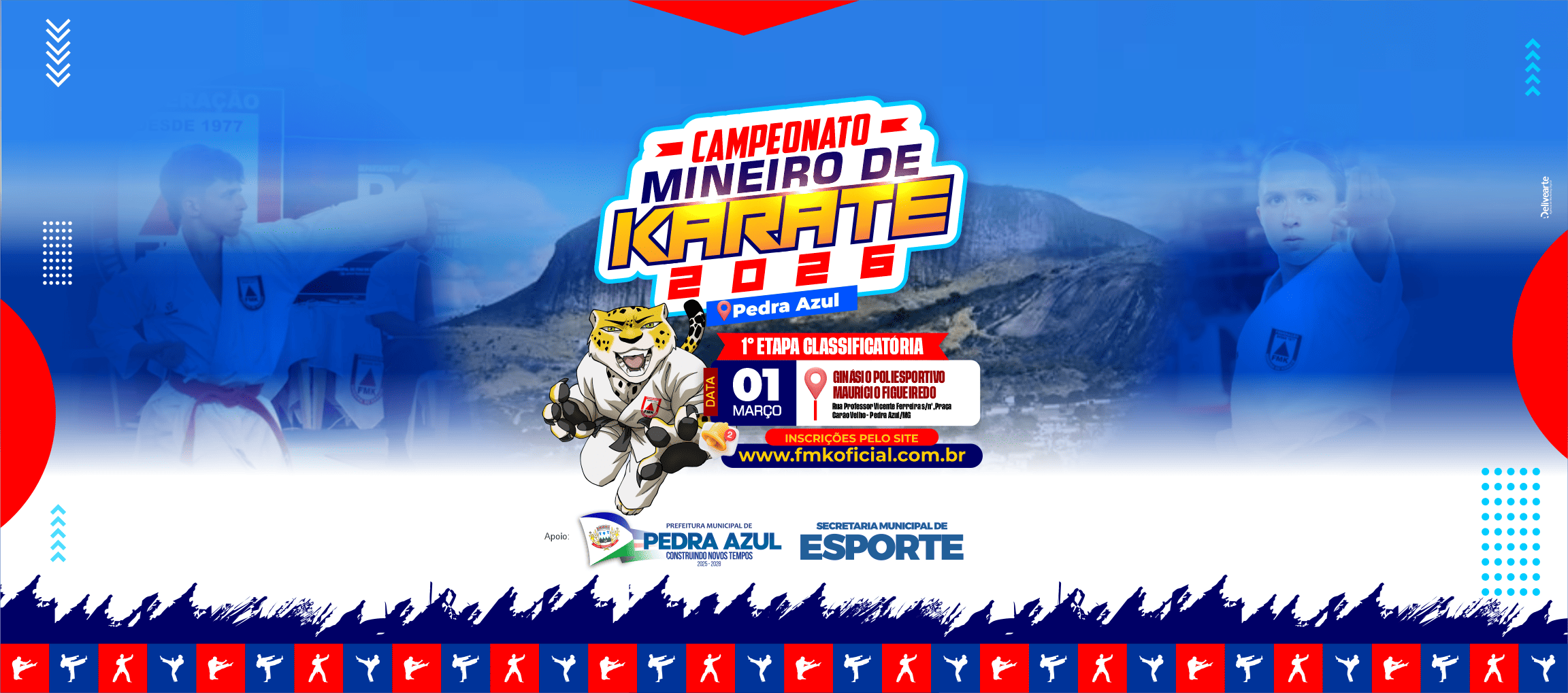 Banner Site Campeonato karate Etapa Classificatoria